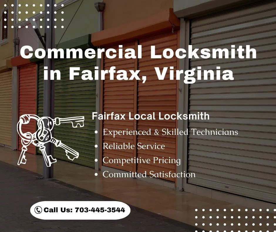 Fairfax Local Locksmith Fairfax, VA 703-445-3544 - Commercial